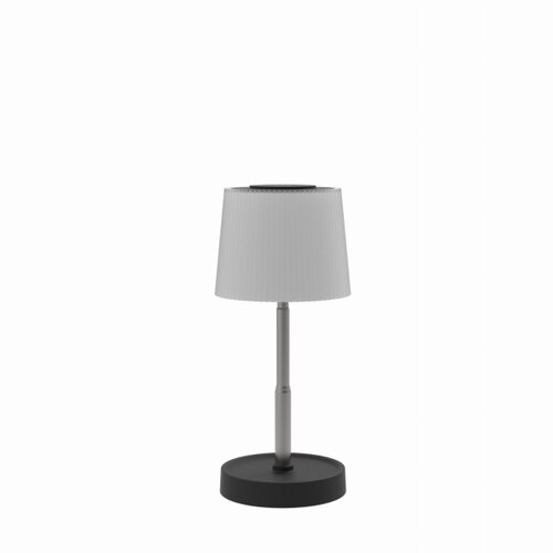  LED prigu&amp;scaron;iva spolja&amp;scaron;nja punjiva stona lampa LED/2W/5V IP44 1200 mAh siva Slike