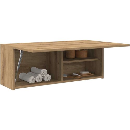  Kupaonski zidni ormarić Artisan hrast 80x25x30 cm izrađeno drvo Cijene