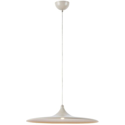 Marksl&amp;ouml;jd Bež metalna LED viseća svjetiljka s mogućnosti zatamnjivanja &amp;oslash;57x13 cm Beam &amp;ndash; Slike