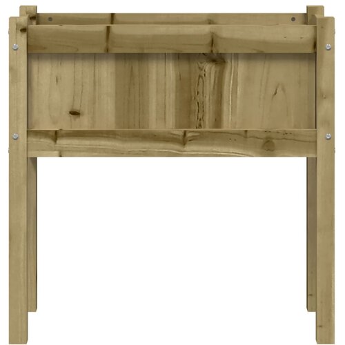  Vrtne sadilice s nogama 70x31x70 cm od impregnirane borovine Slike