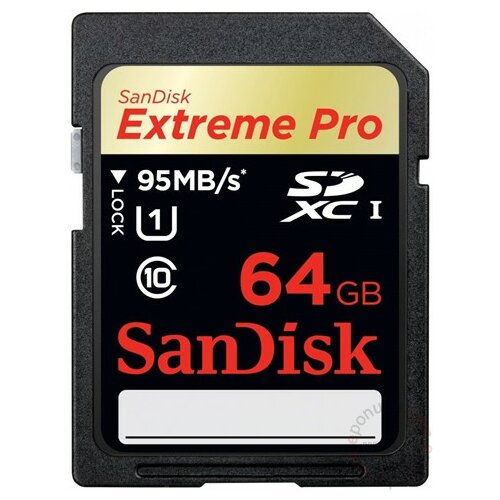 Sandisk SD 64GB extreme pro 95 mb/s, 66941 memorijska kartica Slike