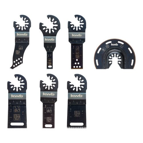KWB set pribora za multi-alat 7/1 u alu-koferu | za drvo/metal(nonFe)/plastiku, energy saving ( 49708000 ) Cene
