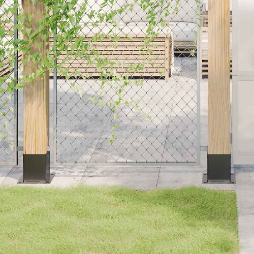 vidaXL Post Bases Square 12 kosov Antracit 101x101 mm Cene