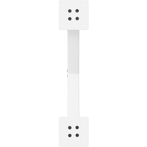 VidaXL Noge za jedilno mizo v obliki črke X, 2 kosa, bele barve, 50 x (72-73) cm, jeklo Slike
