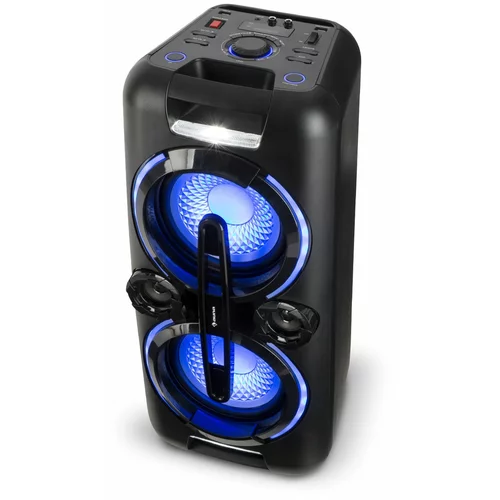 Auna Bazzter, party audio sustav, 2 x 50 W RMS, baterija, BT, USB, MP3, AUX, LED, mikrofon