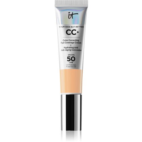 IT Cosmetics Your Skin But Better CC+ prekrivni tekoči puder SPF 50+ za ženske Neutral Medium 32 ml Slike