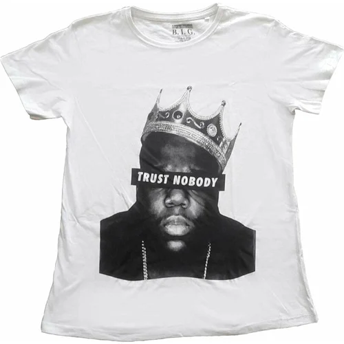 Notorious B.I.G. Košulja Trust Nobody White M