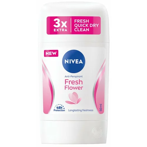 Nivea Fresh Flower 48h v stiku antiperspirant 50 ml za ženske