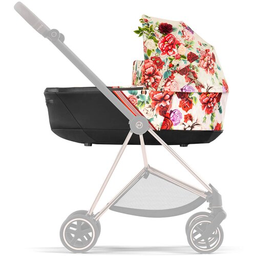 Cybex Ko&amp;scaron;ara za voziček Spring Blossom Mios Lux Platinum light beige Slike