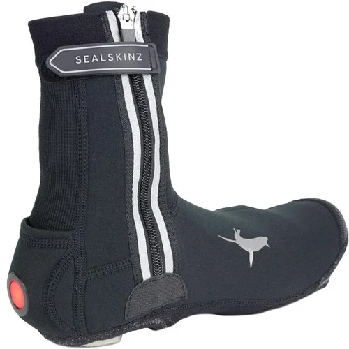 Sealskinz All Weather LED Cycle Overshoes Black S