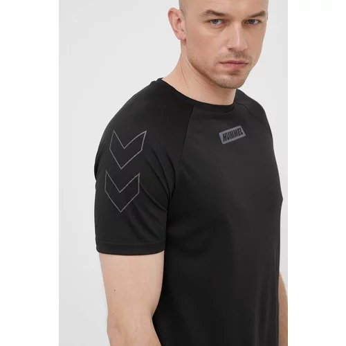 Hummel Kratka majica za vadbo Topaz črna barva