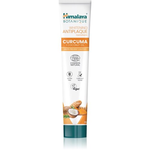 Himalaya Herbals Whitening Antiplaque Curcuma & Coconut Oil pasta protiv zubnog plaka za zdrave desni 75 ml Cijene