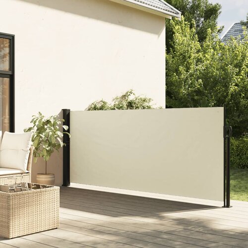 vidaXL Uvlačiva bočna tenda 120 x 600 cm krem Cijene