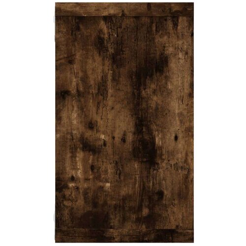  Kockaste zidne police 4 kom boja hrasta 80x15x26 5 cm drvene Slike