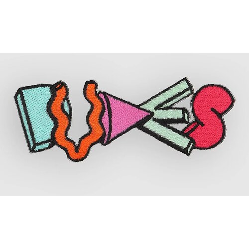 The Dudes Squiggly Dudes Single Patch multicolor Cene