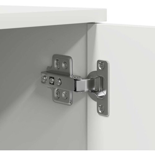 Bijeli ormar za pohranu 108x41x40 cm od umjetnog drva Slike