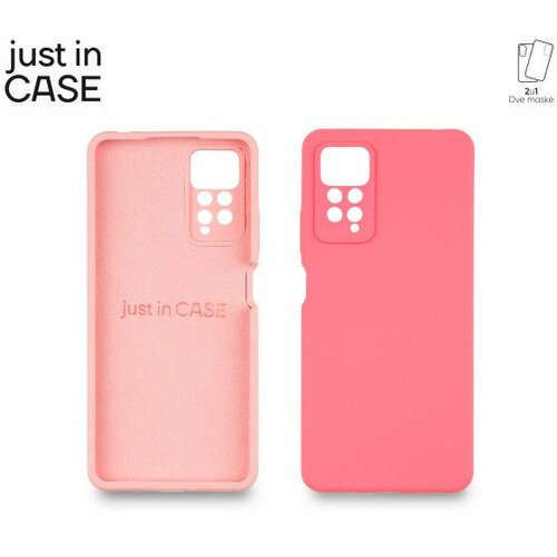 Just In Case 2u1 Extra case MIX PLUS pink paket za Redmi Note 11 pro Cene