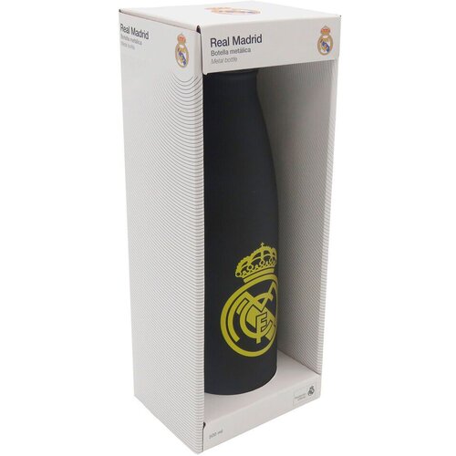 REAL MADRID Nerjaveči dvojni črno-zlati jekleni bidon 500ml Slike