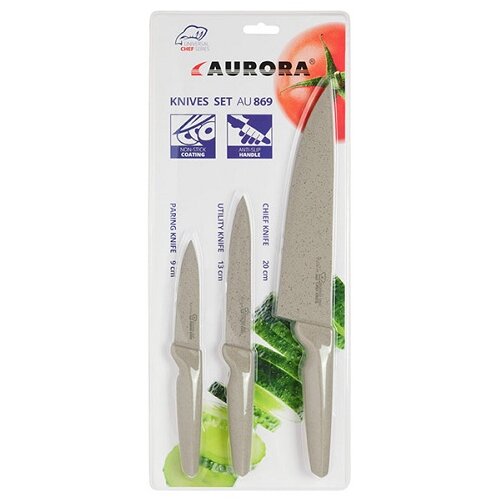 Aurora kuhinjski set noževa 3 komada AU869 Cene