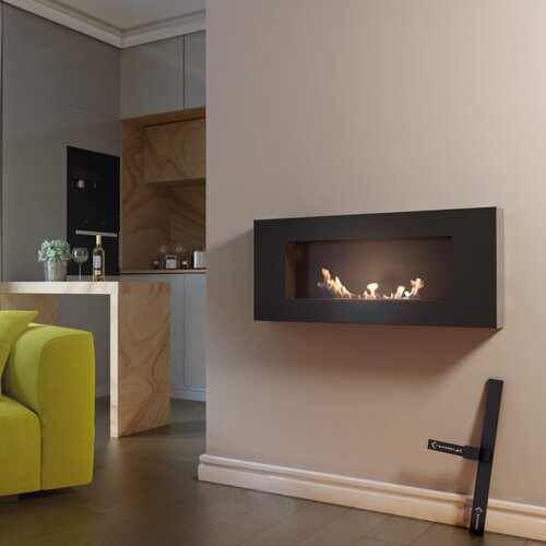  Kamin na bioetanol &amp;ndash; Kratki DELTA 2 CRNI Slike