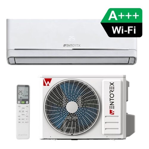 WENTOREX Nevada 12 WiFi zidni split klima uređaj za grejanje i hlađenje sa grejačem spoljne jedinice (R290 - 3,65 kW) Cene