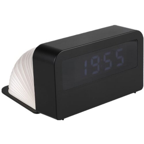 Venisymlis Led Nočna Lučka Za Knjige Z Budilko - Črna, (22060572) Cene