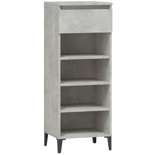 Maison Chic Regal za čevlje - Polica za čevlje betonsko siv 40x36x105 cm inženirski les, (21778157) Cene