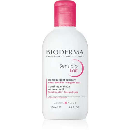 Bioderma Sensibio Lait čistilno mleko za občutljivo kožo 250 ml za ženske
