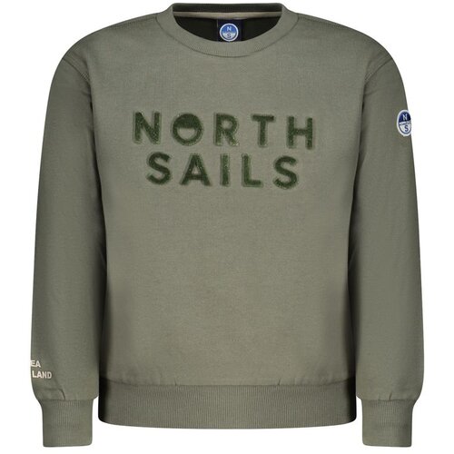 North Sails Dječja majica s patentnim zatvaračem zelena Slike