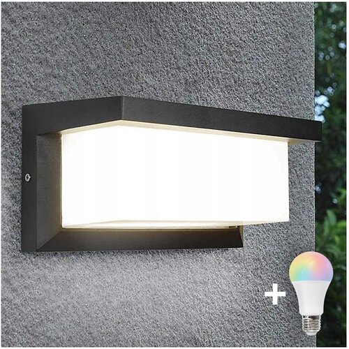  LED RGBW prigu&scaron;iva spolja&scaron;nja zidna svetiljka NEELY 1xE27/9W/230V IP54 antracit Cene