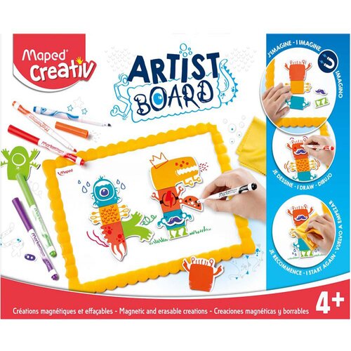 Maped set za ustvarjanje maped, magnetna tabla Cene
