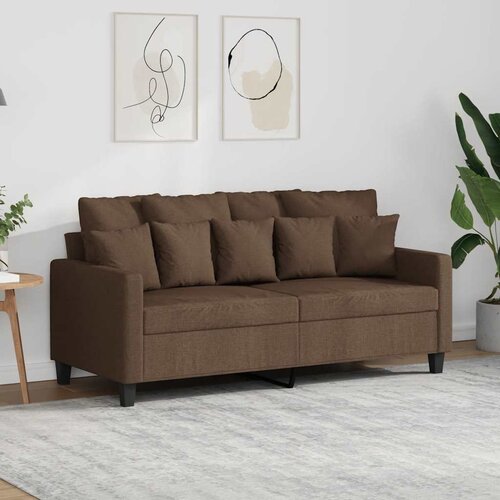  Dvosjed od tkanine smeđi 140 cm Cene