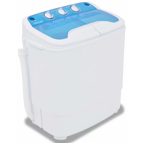 vidaXL Mini pralni stroj z dvojnim bobnom 5,6 kg