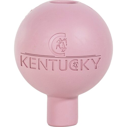 Kentucky Horsewear Gumijasta žoga - Rubber Ball Protection Wall &amp;amp; Lead, S, 11.5 cm - old rose Slike