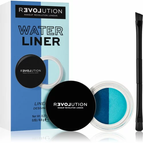 Revolution Relove Water Activated Liner tekoče črtalo za oči odtenek Cryptic 6,8 g