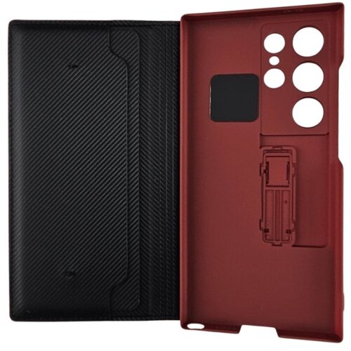 Futrola na preklop Elegant holster za Samsung S24 Ultra/ bordo Slike