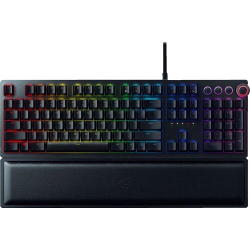 Razer Tastatura sa RGB osvjetljenjem, mehanička, USB Huntsman Elite, Crna Cijene
