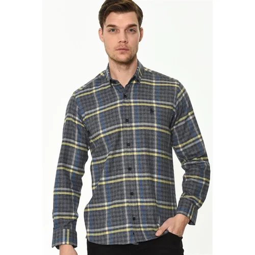 Dewberry G700 MEN'S SHIRT-NAVY BLUE