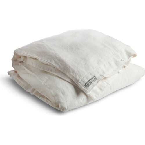 Lovely Linen Prevleka za odejo Misty 135x200 - Off-White Cene