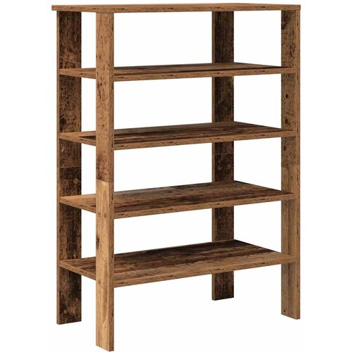 Maison Chic Regal za čevlje - Polica za čevlje starinski les 61x32x87,5 cm inženirski les, (21777193) Slike
