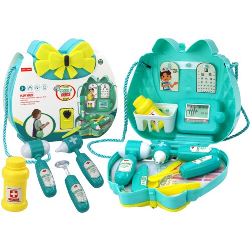 Turquoise Doctor's Set in a Purse on a Drawstring Cijene