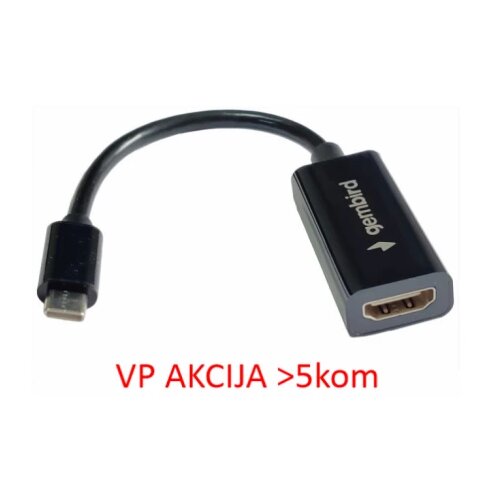  Adapter Gembird Type-C na HDMI A-CM-HDMIF-03 adapter-kabl 11cm Cene