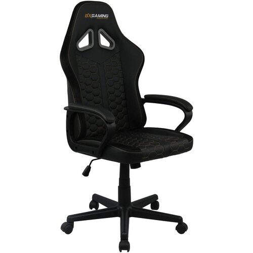 BX Gaming GAMING STOL kovina, umetna masa, tekstil črna Slike