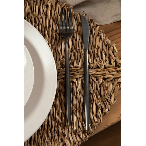 Premier Housewares Črn pribor 16 ks iz nerjavečega jekla Modern retro &amp;ndash; Slike