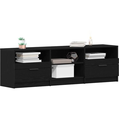  ormar Crni hrast 150 x 33,5 x 45 cm Konstruirano drvo Slike