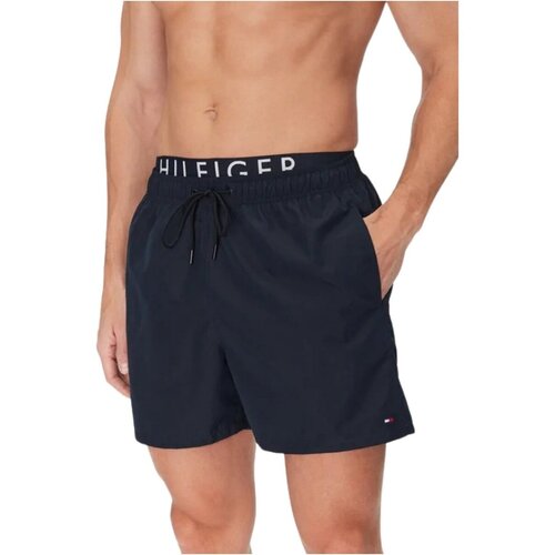 Tommy Hilfiger Kopalke / Kopalne hlače UM0UM03489 Modra Cene