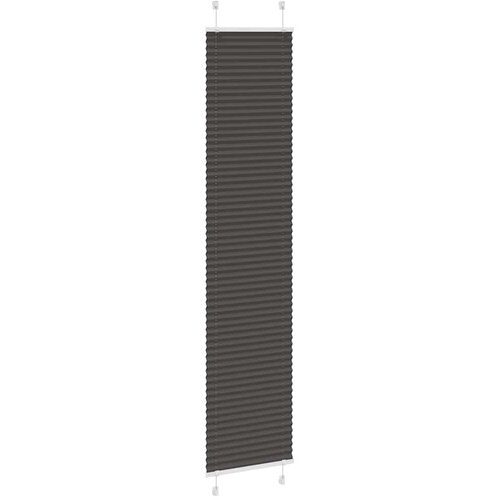  Plisirana zavjesa Crna 50x200 cm &amp;Scaron;irina tkanine 49,4 cm Poliester Slike