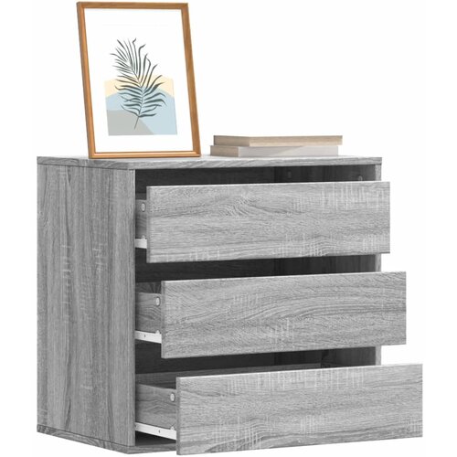 vidaXL Kotni predalnik siva sonoma 60x41x58 cm inženirski les Cene