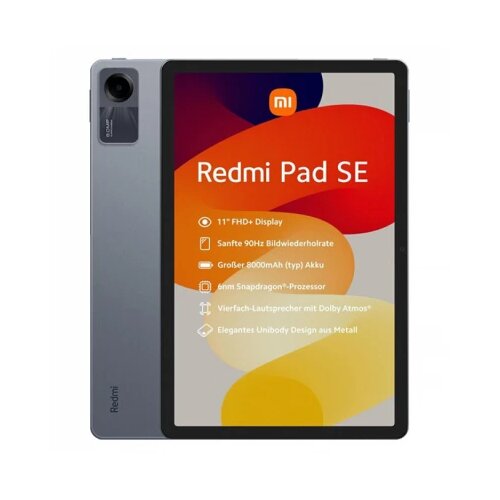 Redmi Pad SE EU 8+256 Graphite Gray Slike