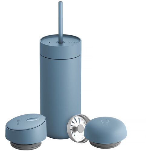 Fellow Carter Move Mug 3-in-1 Travel mug with 3 lids 473 ml Powder Blue Slike